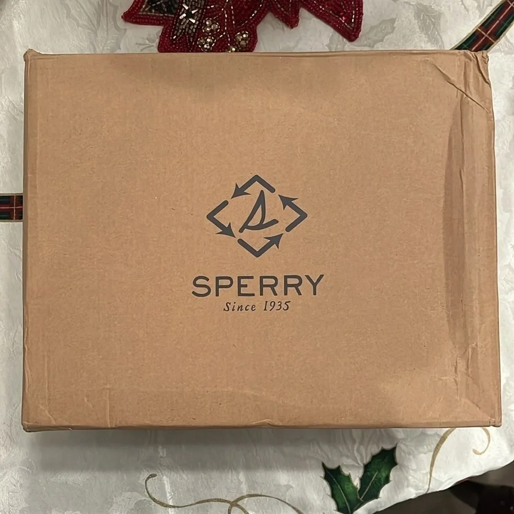 Brand New Sperry Seacycled Saltwater Nylon Gray Duck Boots Rain Weather Winter